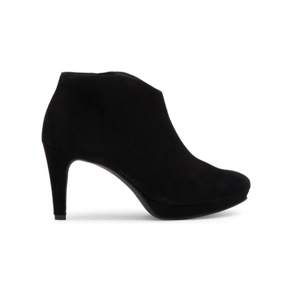 Paul Green Elle‎ Bootie Black Suede Size NWOT. Size: 9 US 6.5 AU - Picture 1 of 15